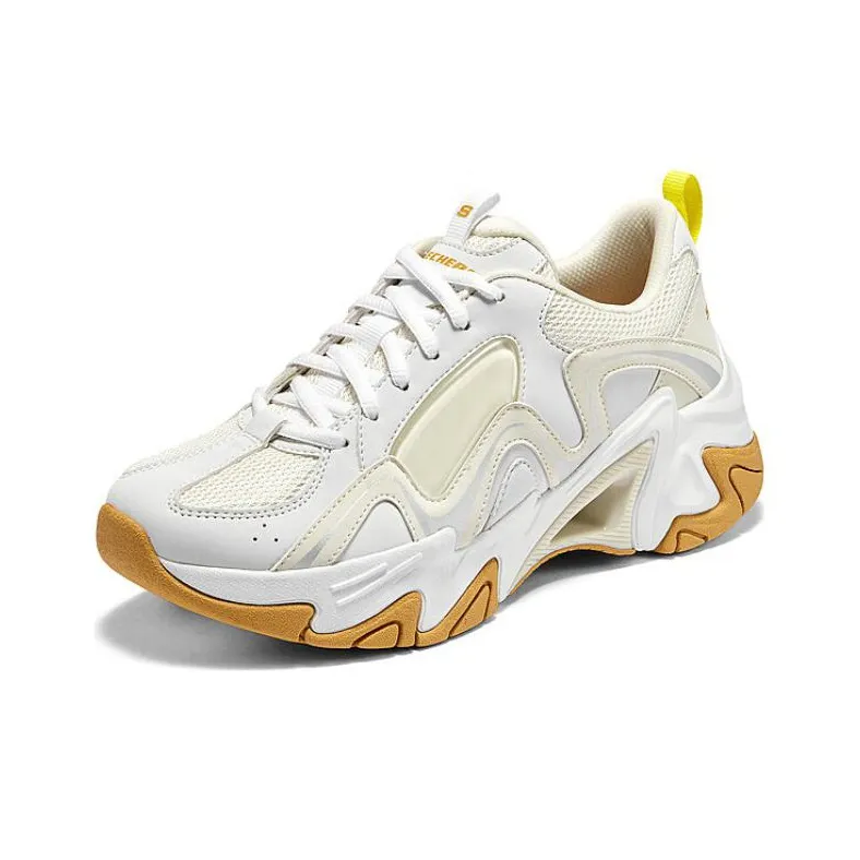 Skechers Stamina V3 'White Yellow' Women's-2