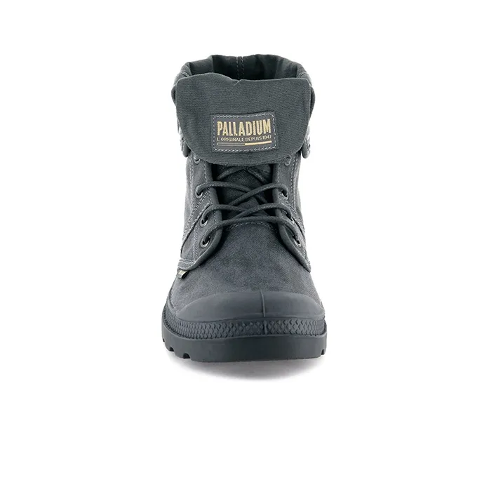 Palladium Outdoor Boots Unisex High Top Gray-3