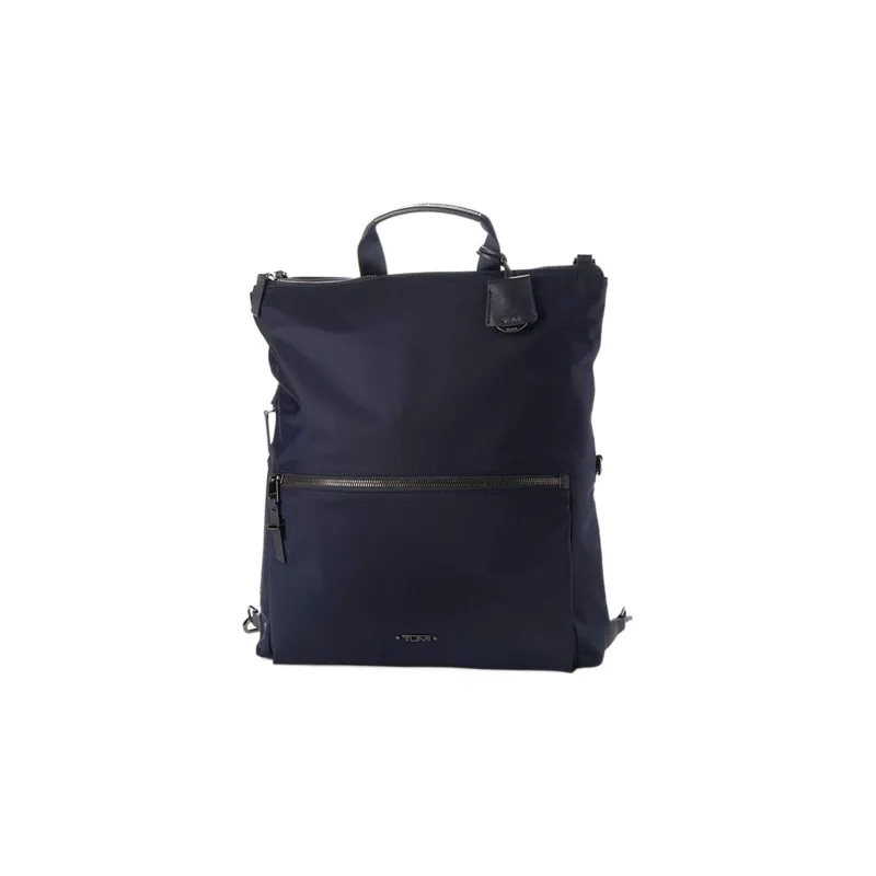 TUMI Nylon Backpack Women's Navy-0