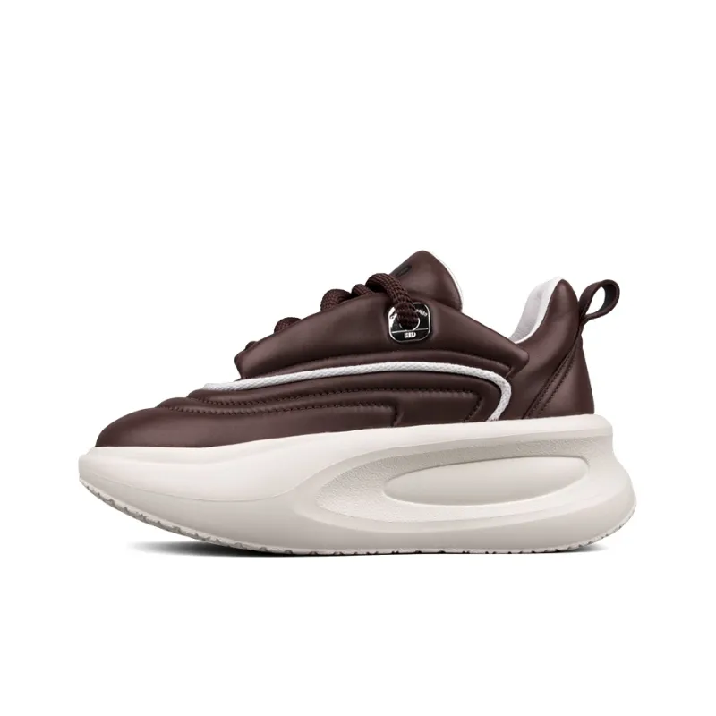 LOHAN·SIR Rebel Model Height Increasing Wear-Resistant Lightweight Slip-Resistant Low-Top Chunky Sneakers Men's-10