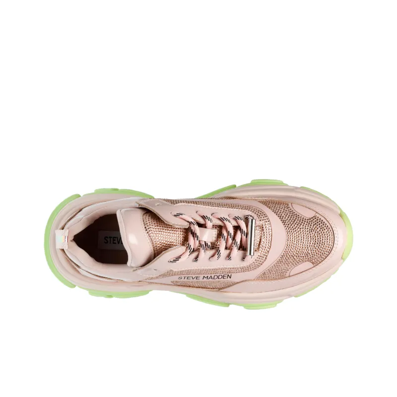 STEVE MADDEN Height Increasing Low-Top Chunky Sneakers Women's-11