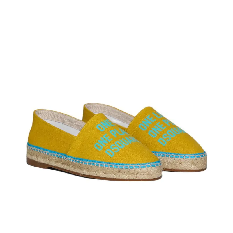 DSQUARED 2 Logo Printed Espadrilles Women's-2