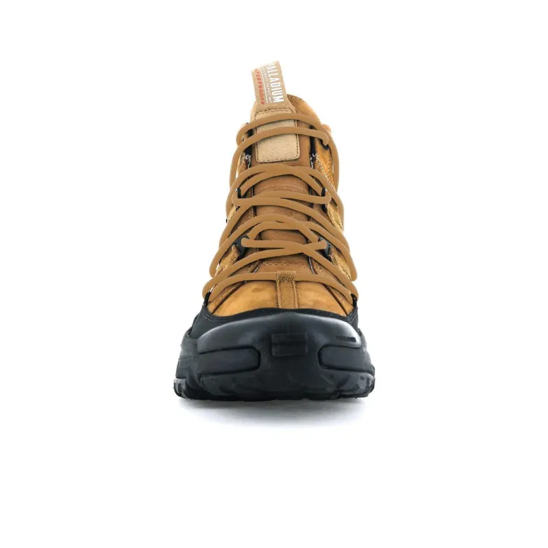 Palladium Off grid CRS NBK WP+ Waterproof And Wear resistant Short Outdoor Boots Unisex Brown-3
