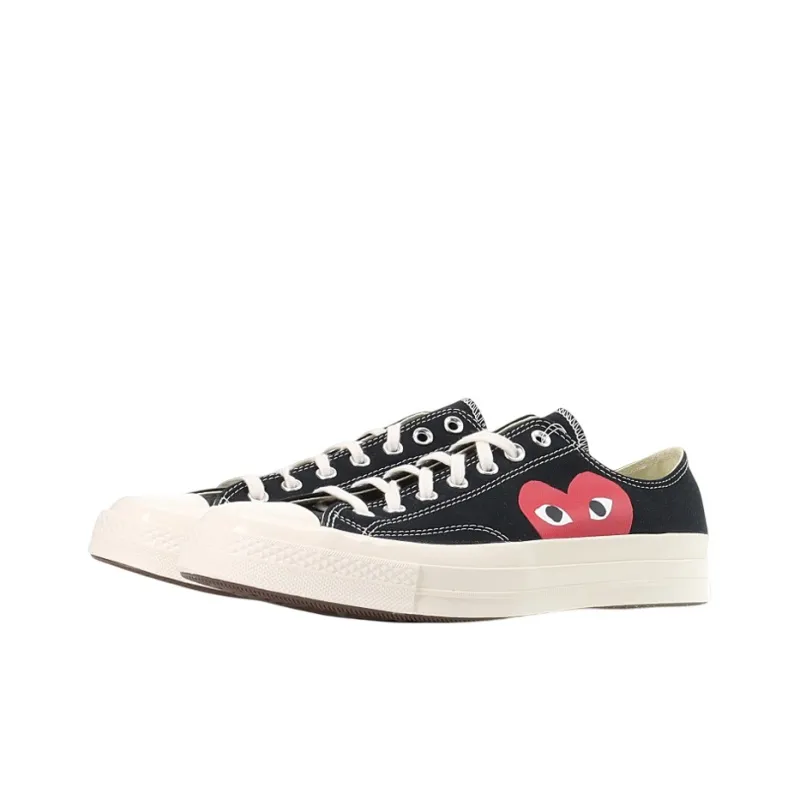Chuck 70 Comme Des Garçons Play X Converse Low 'Black'-2