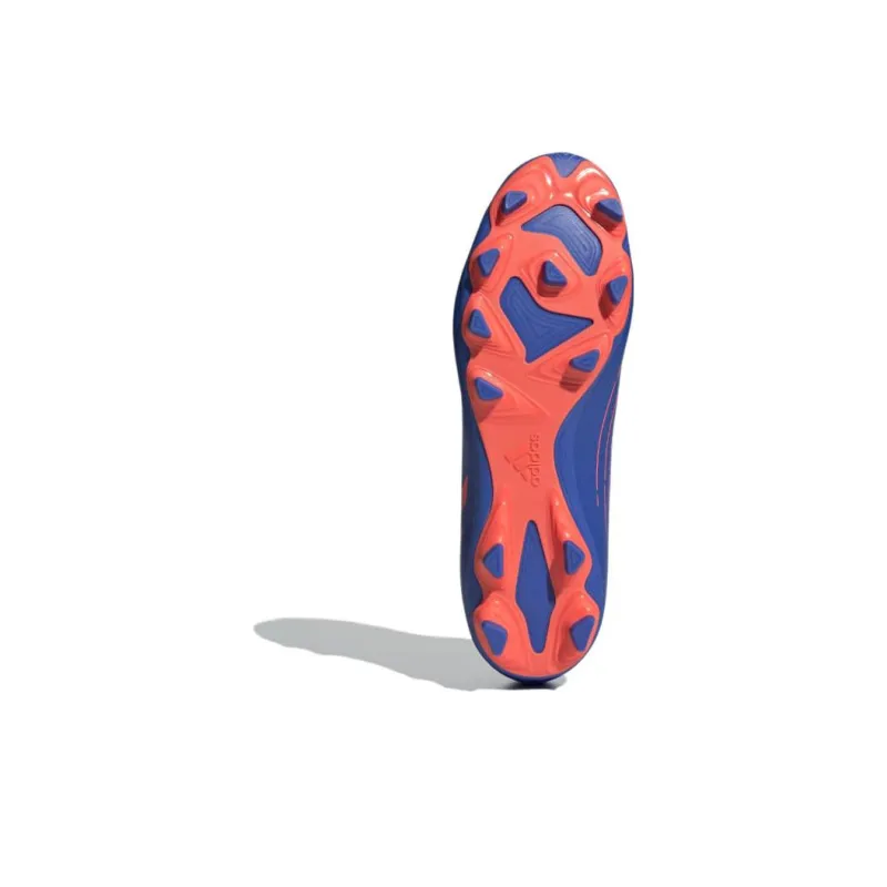 Adidas X Chuteira Meia Predator Edge.4 Flexible Campo 'Hi Res Blue Turbo '-5