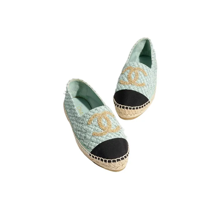 CHANEL Women's Casual Shoes Women's Light Blue-2