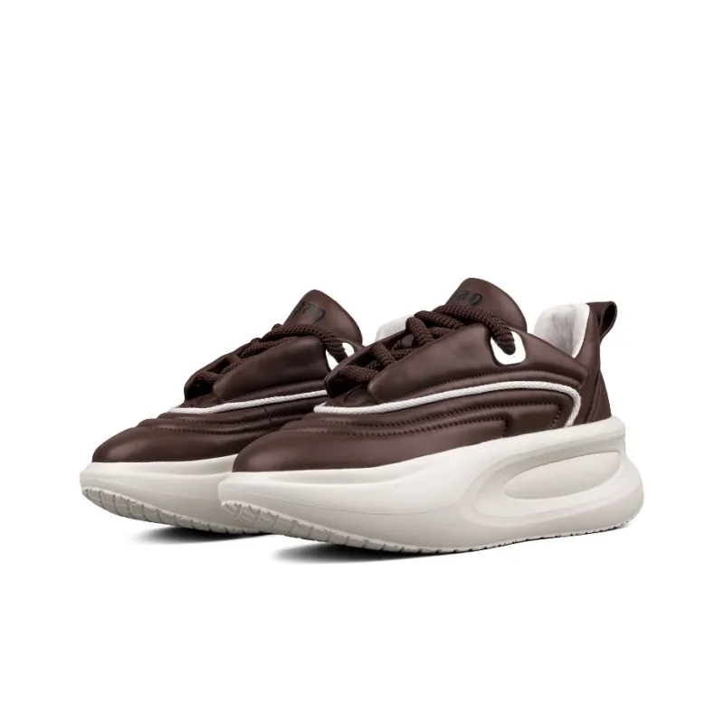 LOHAN·SIR Rebel Model Height Increasing Wear-Resistant Lightweight Slip-Resistant Low-Top Chunky Sneakers Men's-12
