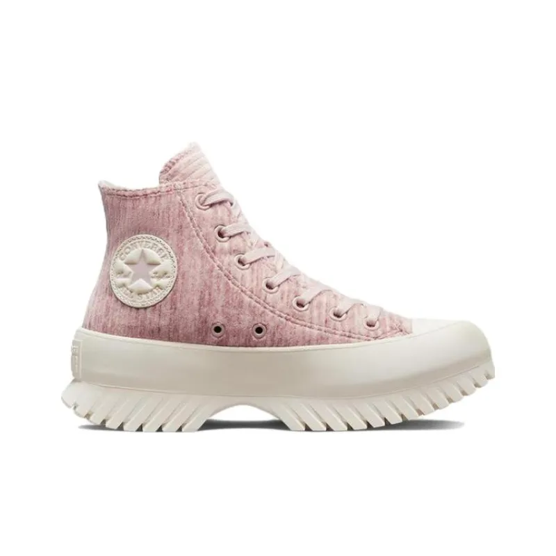 Chuck Taylor All Star Converse Lugged 2.0 High 'Striped Knit Stone Mauve'-1