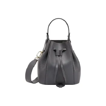 Furla Miastella Cow Leather Bucket Bags Shoulder Bag Crossbody Bag Handbag Mini Women's Gray