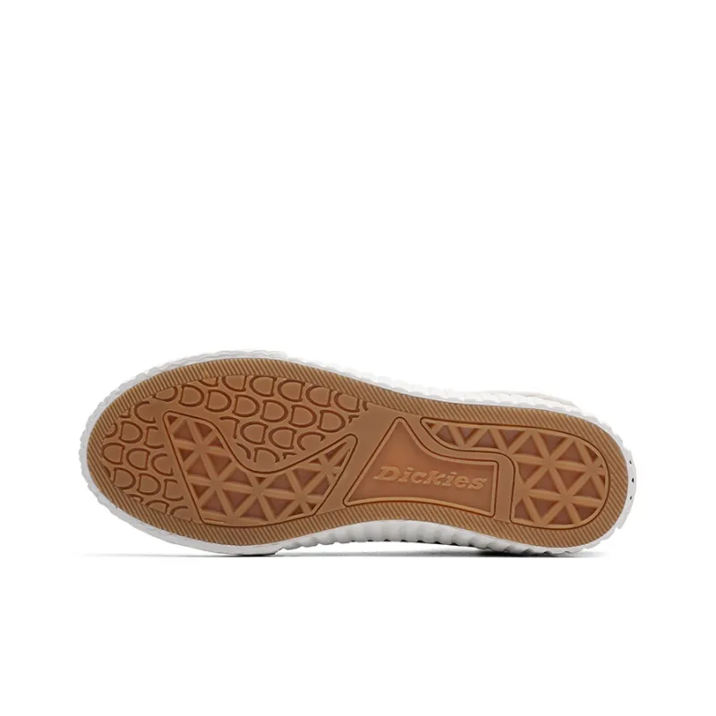 Dickies Canvas Shoes Men High Top Beige-4