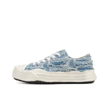 HART DAVIS Slip Resistant Low Top Canvas Shoes Unisex Blue