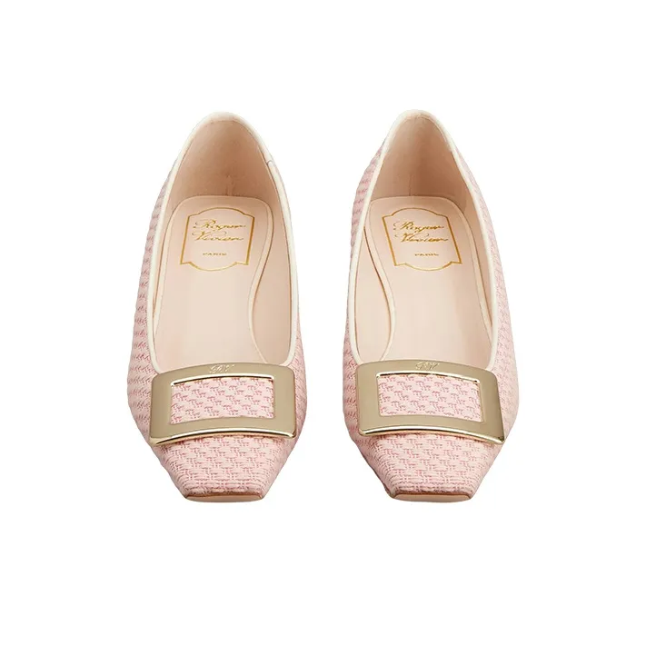 Roger Vivier Casual Single Shoes Women's Pink-3