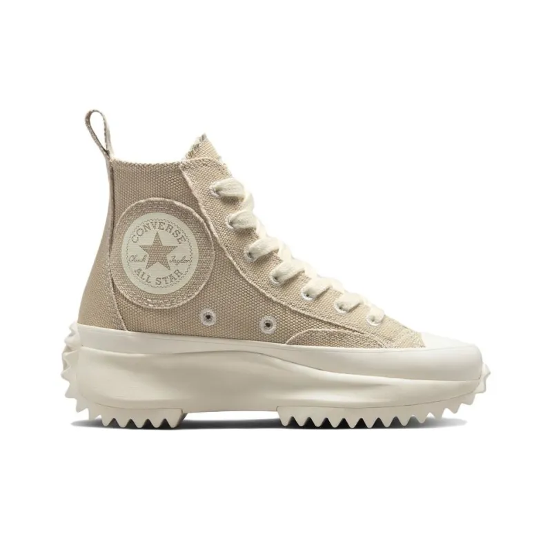 Converse Run Star Hike Platform Hi Beach Stone Women's-1