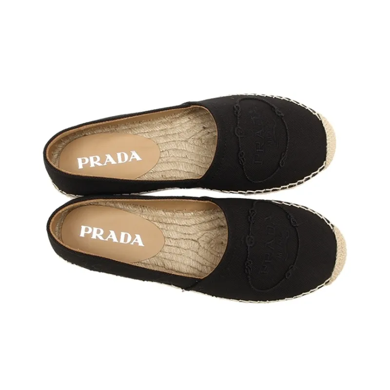 PRADA Casual Single Shoes Women's Black-3