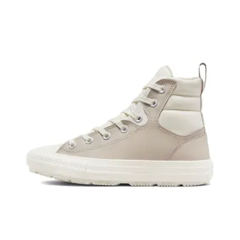 Converse Chuck Taylor All Star Berkshire Boot Abrasion Resistant High Top Canvas Shoes Unisex White Brown