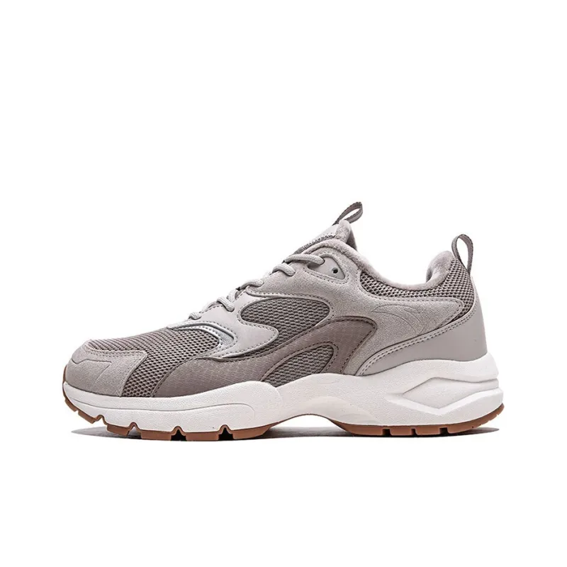 Anta Slip Resistant, Abrasion Resistant, Thermal Low Top Chunky Sneakers Men's-0