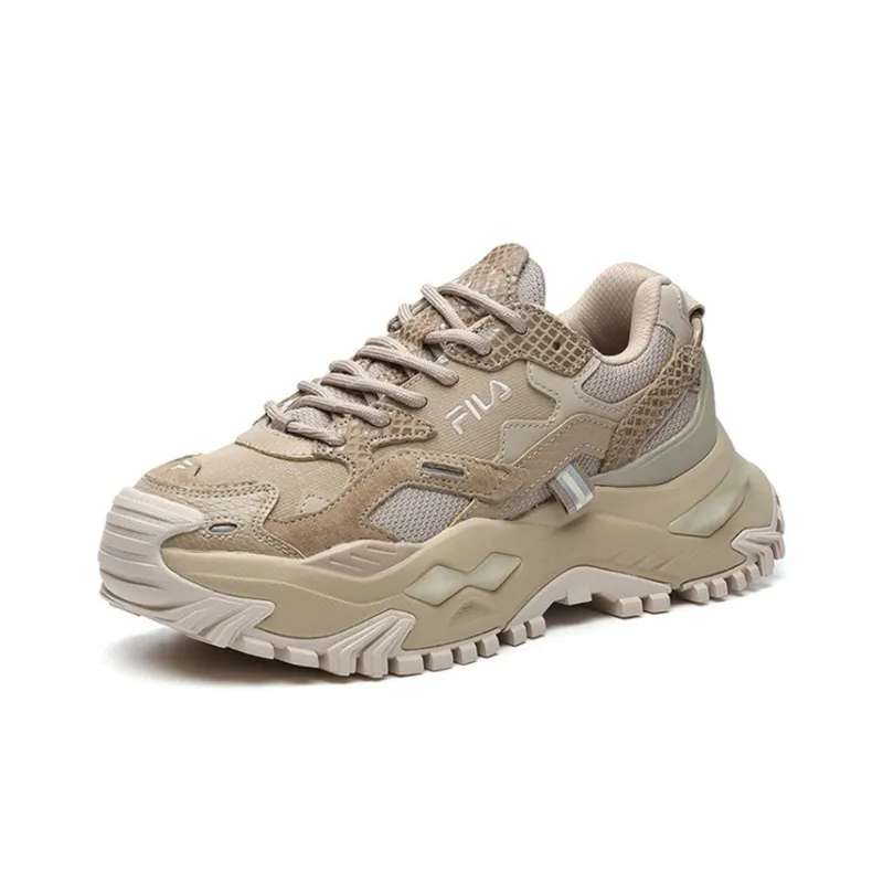 FILA FUSION Bianco Sneakers 'Brown' Women's-2