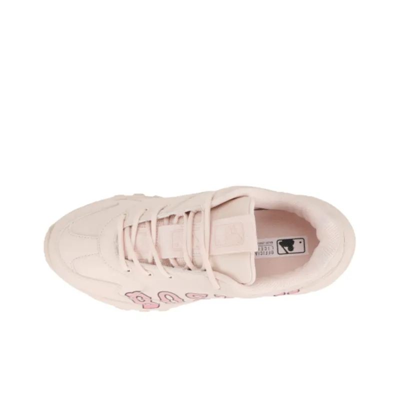 MLB Big Ball Chunky P Boston Anti Slip Wear Resistant Low Top Chunky Sneakers Unisex Pink-4