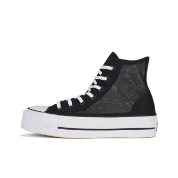 Converse Summer Mesh Platform Chuck Taylor All Star High Top 'Black' Women's
