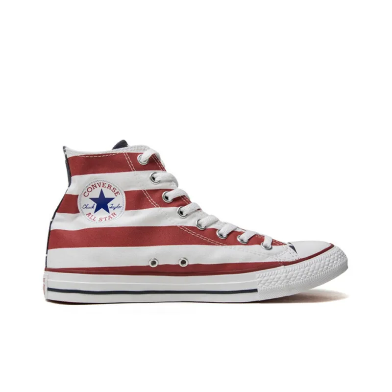 Converse Chuck Taylor All Star 'White Red Blue'-1