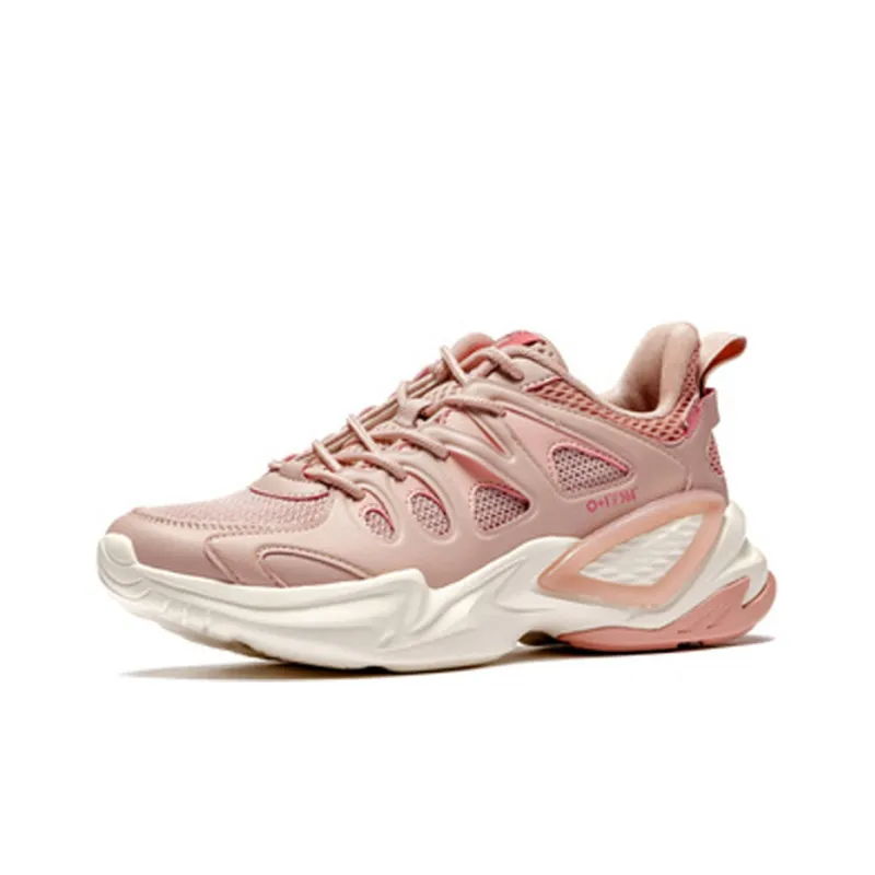 361° NFO Platform Chunky Sneakers Women's Pink-2