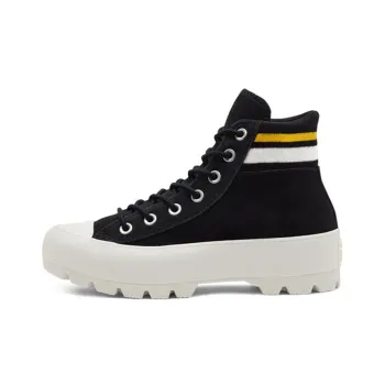 Converse Chuck Taylor All Star Lugged Hi Varsity Black Amarillo Women's