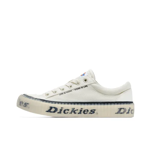 Dickies Canvas Shoes Unisex Low-Top Beige