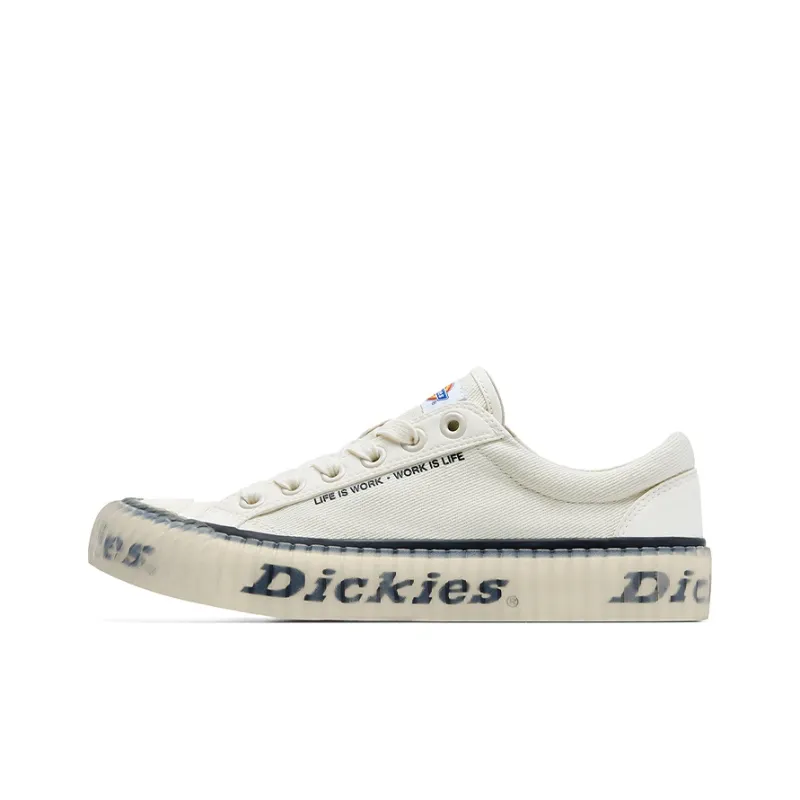 Dickies Wear Resistant Low Top Canvas Shoes Unisex Beige-0