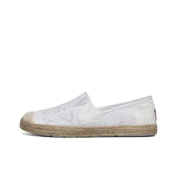 Skechers Flexpadrille Shoes 'White Wood' Women's
