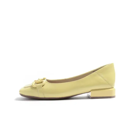 STEVE MADDEN Casual Single Shoes Women's Yellow