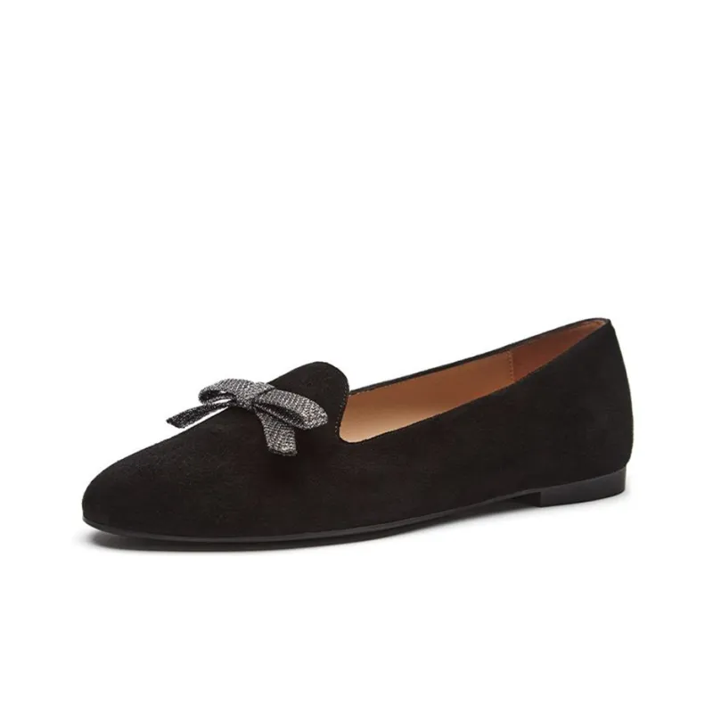 Stuart Weitzman/SW Reese Casual Single Shoes Women's Black-2