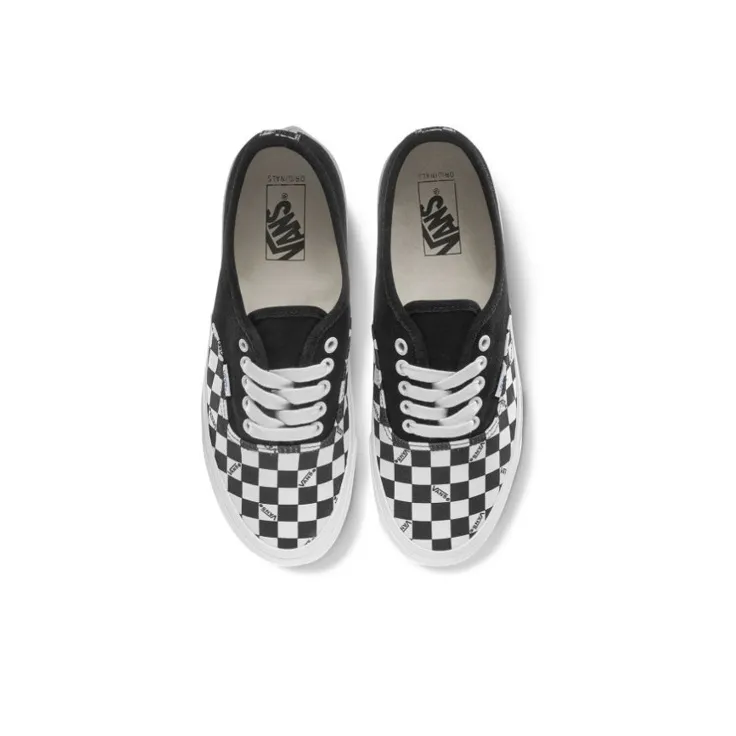 Vans Authentic Og Lx Black Checkerboard Toe-2