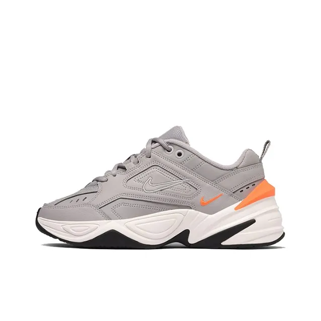 Nike M2K Tekno Atmosphere Grey Orange Women's-0