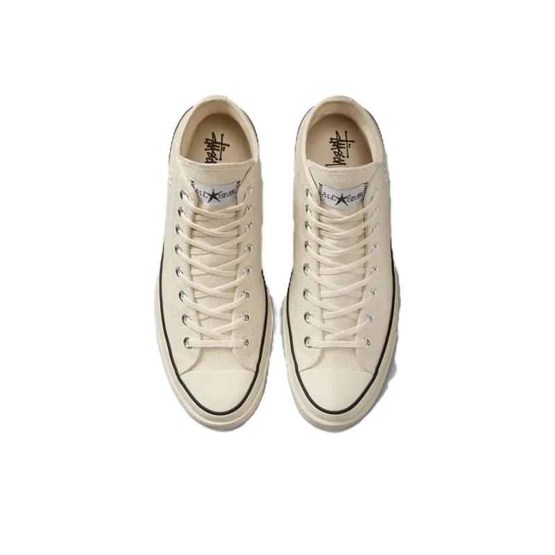 Converse Chuck Taylor All Star 70 Hi Stussy Fossil Pearl-3