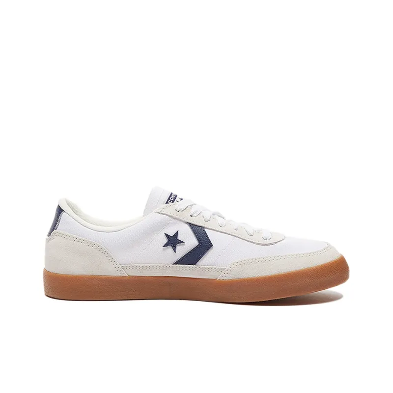 Converse Net Star Classic Anti-Slip And Wear-Resistant Lightweight Low-Top Canvas Shoes Unisex Beige White Blue-1