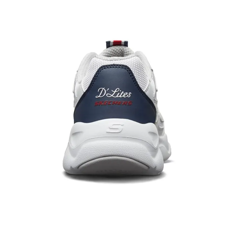 Skechers D'lites Airy 'White Blue Red' Women's-3