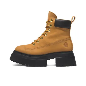 Timberland Sky 6 Inch Lace Up Boots 'Wheat Nubuck' Women's