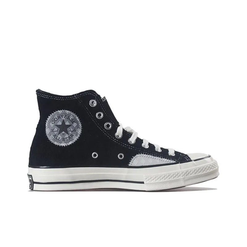 Converse Chuck Taylor All Star 70 Hi Twisted Prep Black Mouse-1