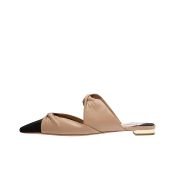 AQUAZZURA Twist Flat Women's Casual Shoes Women's Brown