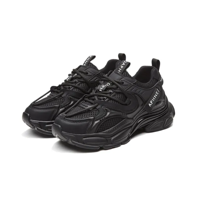 DAPHNE Low-Top Chunky Sneakers Women's Black-1