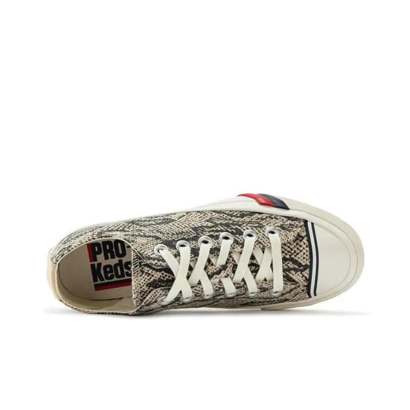 Keds Canvas Shoes Unisex Low-Top Black/White-3