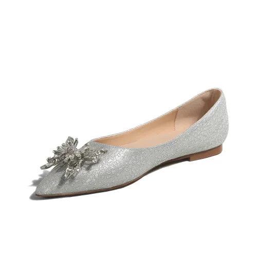 GARDEN CAT Women's Casual Shoes Women's Silver