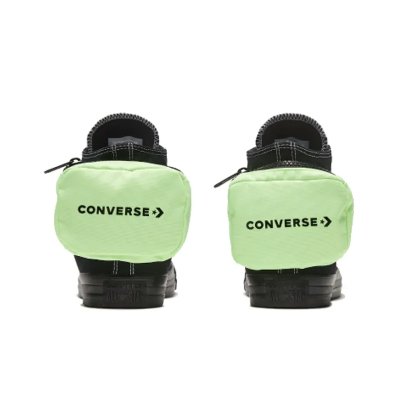 Converse Chuck Taylor All Star Buckle Up High 'Black Ghost Green'-4