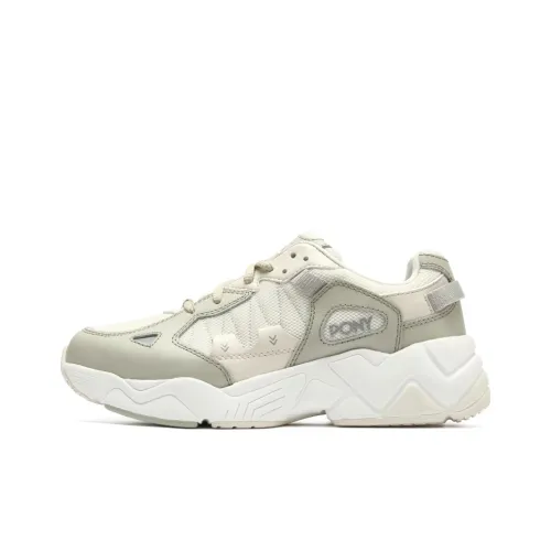 Pony Chunky Sneakers Women's Low-Top Off White