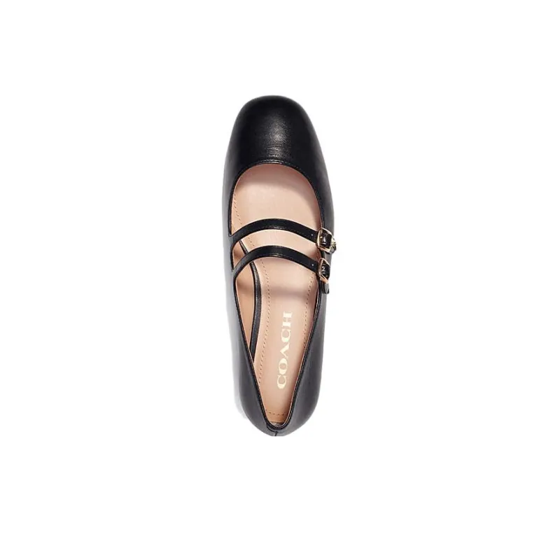 COACH Mary Jane Shoes Women's Black-3