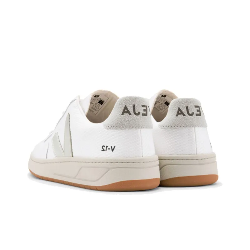 VEJA V 12 B Mesh 'White Natural'-3