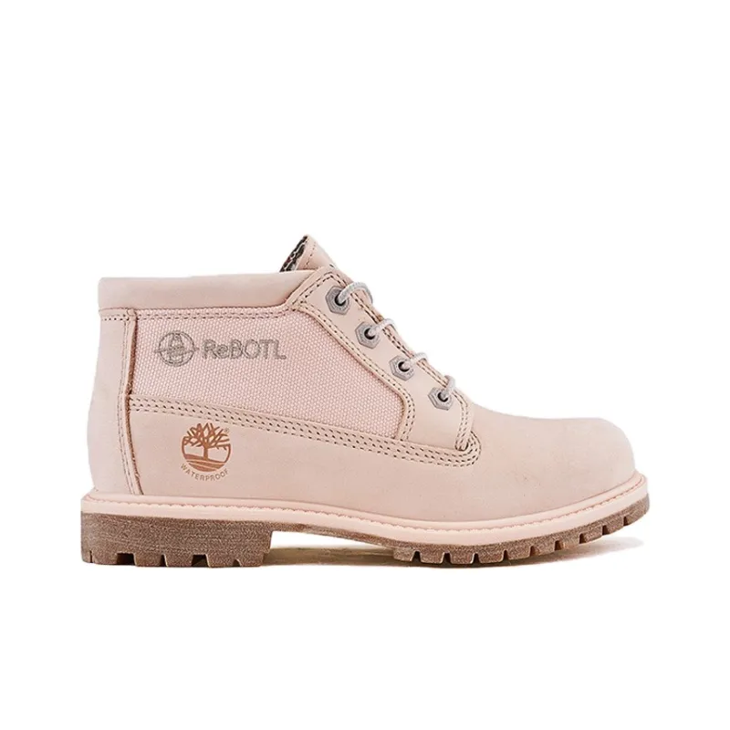 Timberland Nellie Chukka Waterproof ReBOTL Ankle Boots 'Pale Pink' Women's-1