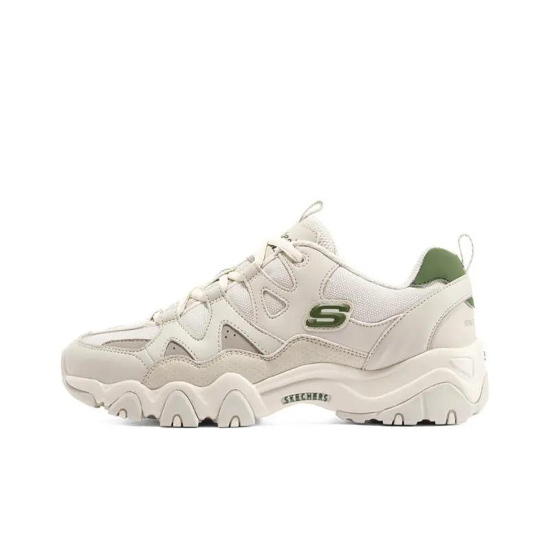 Skechers D'Lites 2.0 'White Green' Women's-0