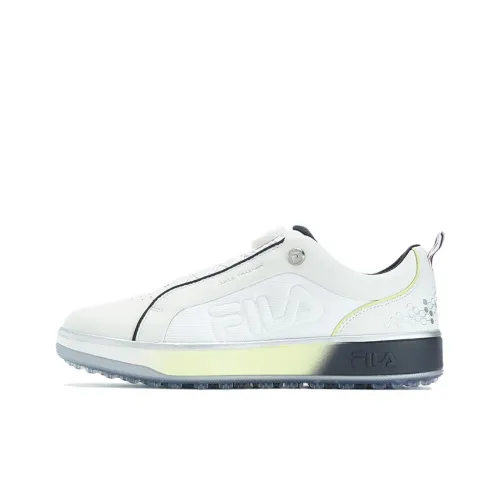 FILA GF 1911 Trainer Golf Shoes Men Low-Top Bright White