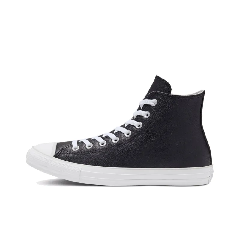 Converse Seasonal Color Leather Chuck Taylor All Star 'Black White'-0